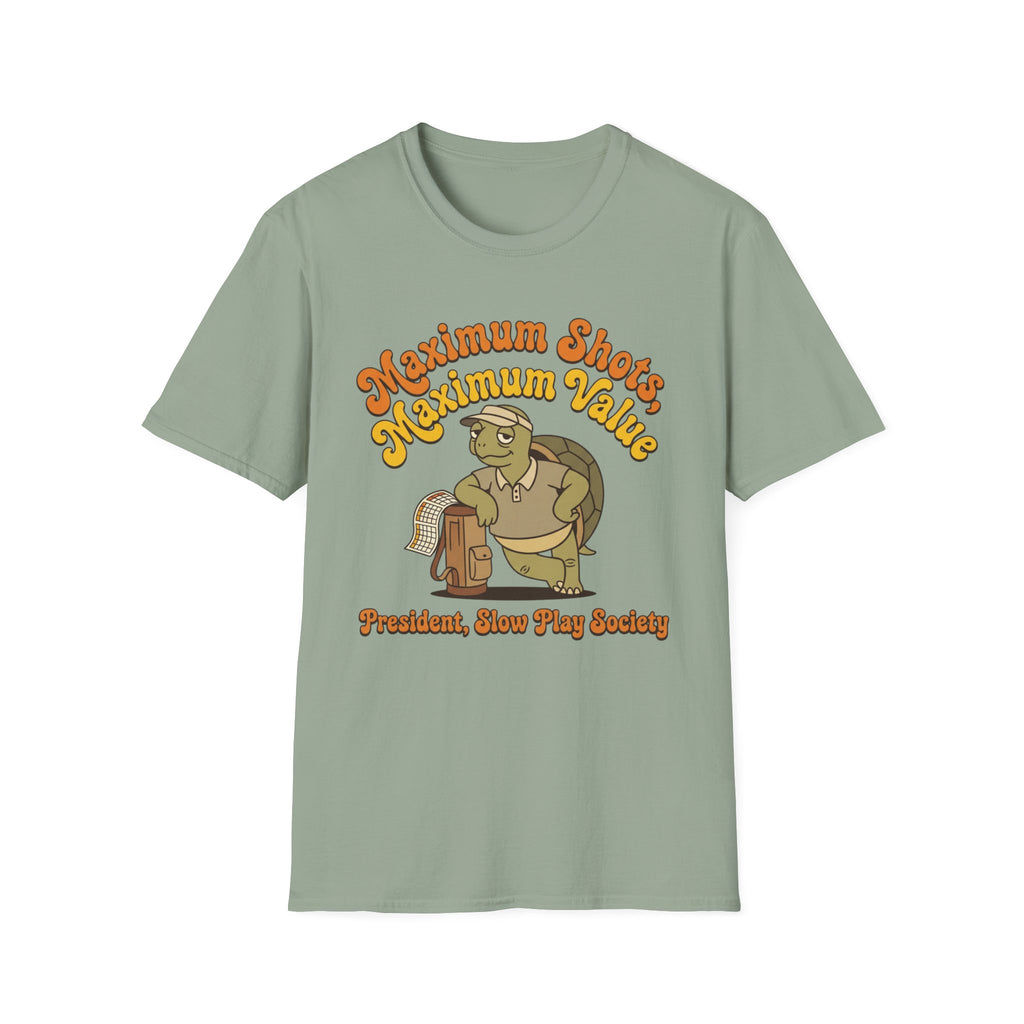 Maximum Shots, Maximum Value Golf T-shirt
