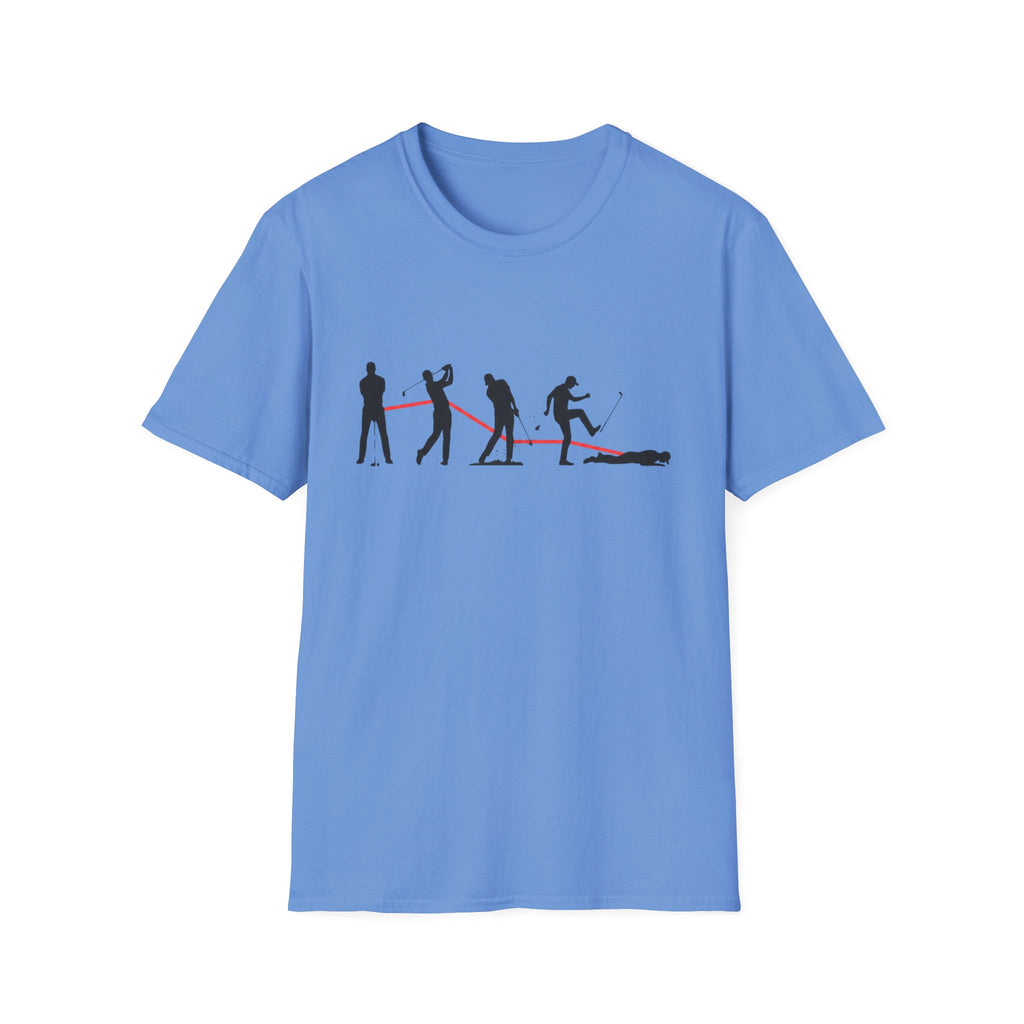 Four Stages of a hole Golf T-shirt