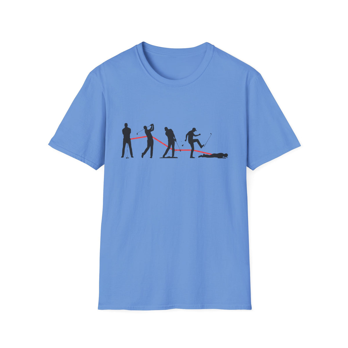 Four Stages of a hole Golf T-shirt