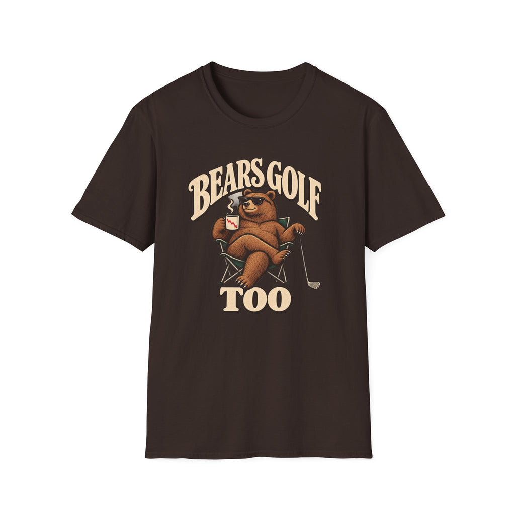 Bears Golf Too Golf T-shirt
