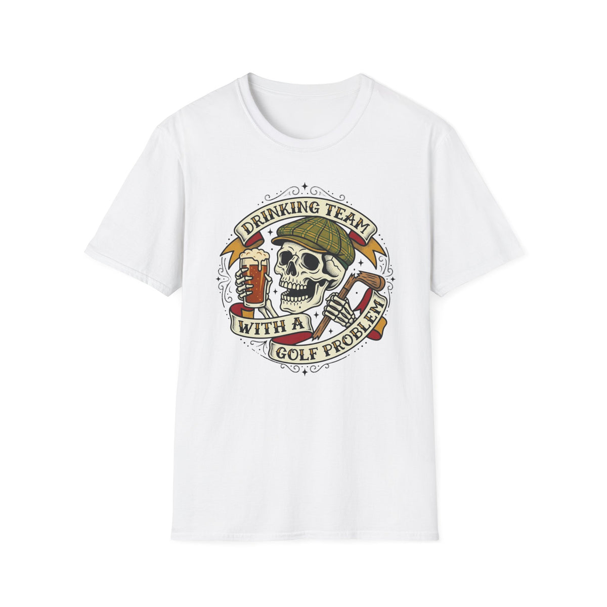 Drinking Team Golf T-shirt