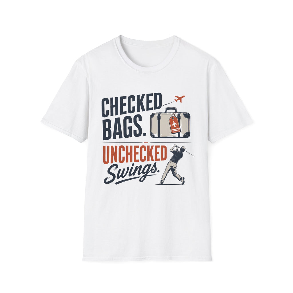 Unchecked Swings Golf T-shirt