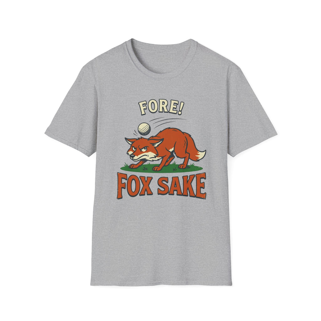 Fore Fox Sake Golf T-shirt