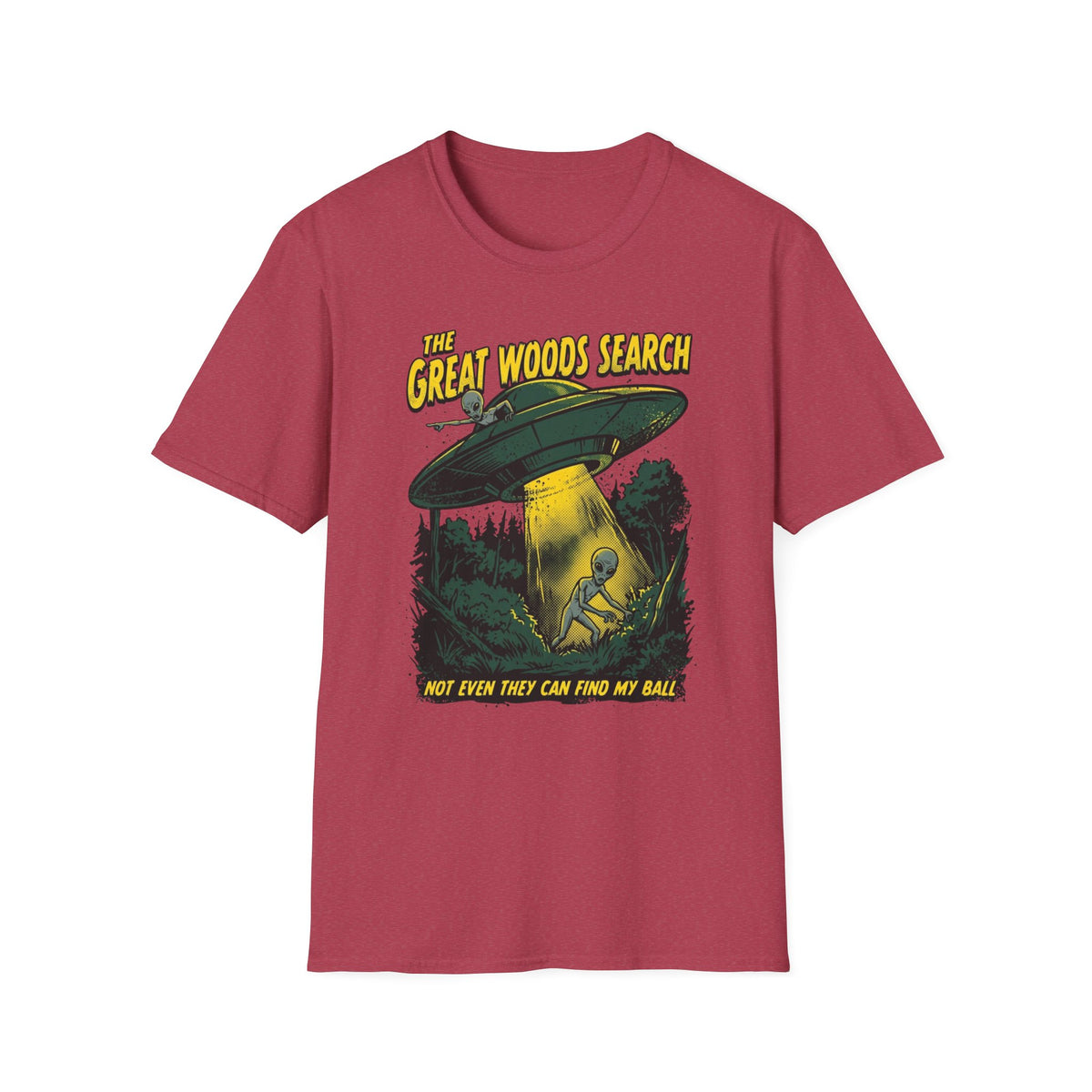 The Great Woods Search Golf T-shirt