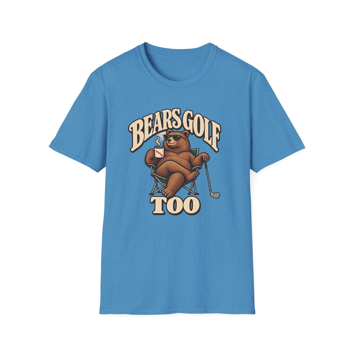 Bears Golf Too Golf T-shirt