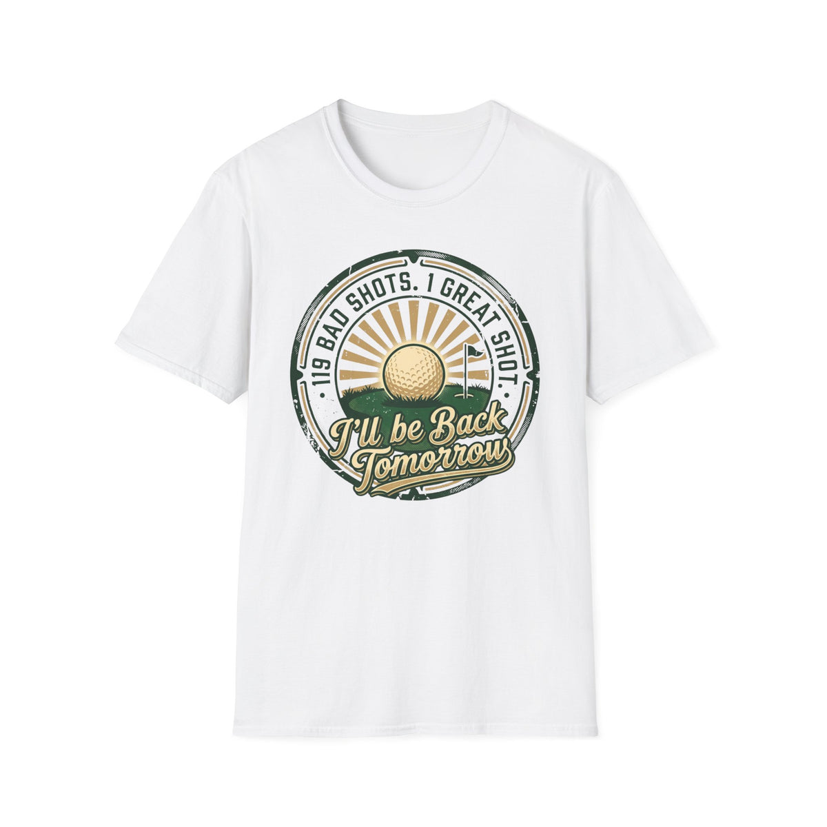 119 Bad shots Golf T-shirt