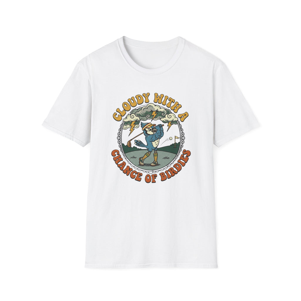 Cloudy with a chance of Birdies Golf T-shirt