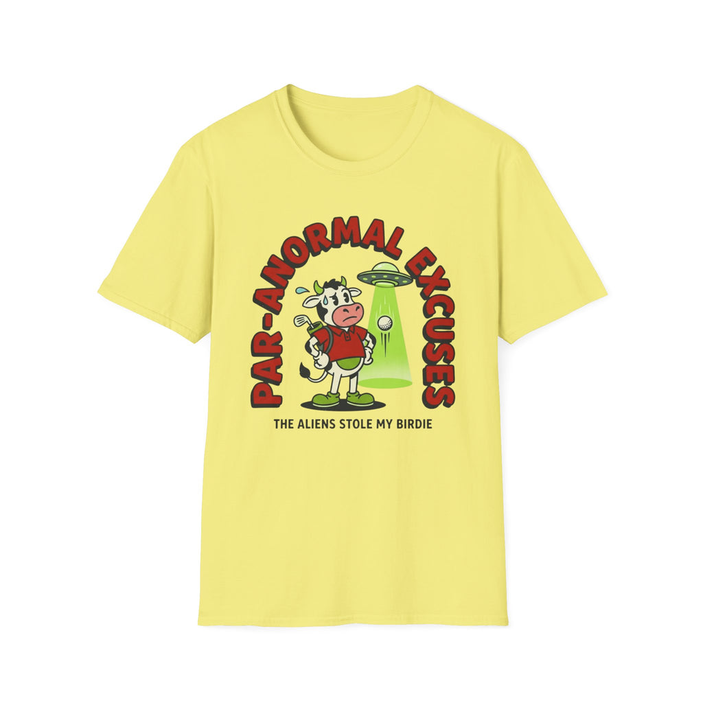 Par-anormal Excuses Golf T-shirt