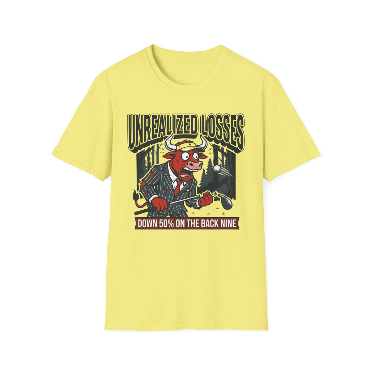 Unrealized Losses Golf T-shirt