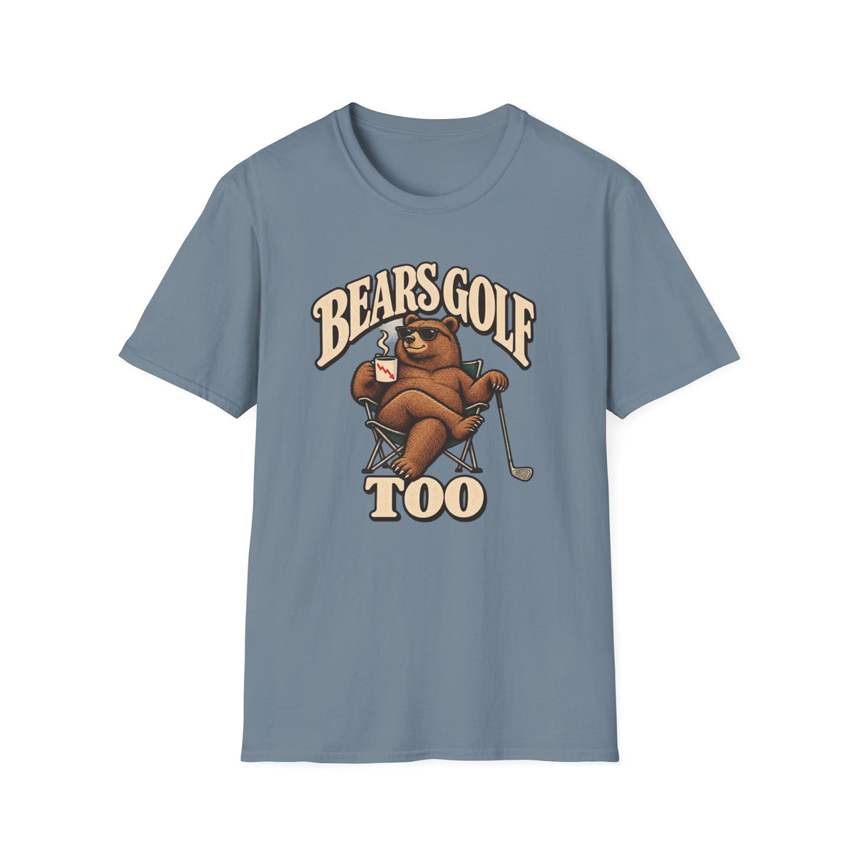 Bears Golf Too Golf T-shirt
