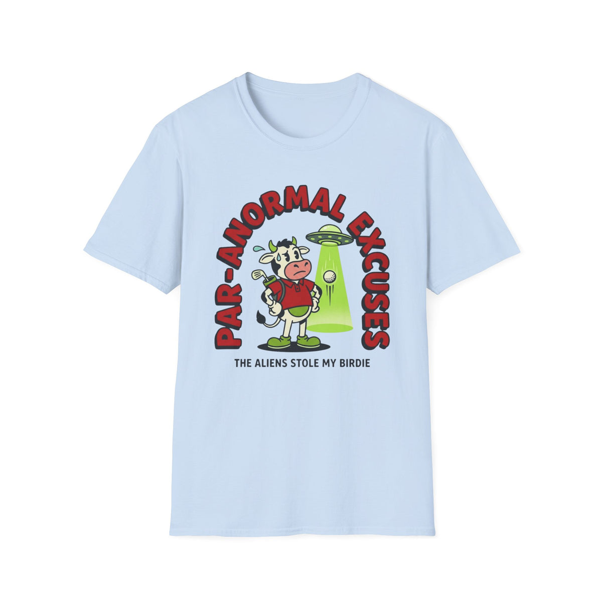Par-anormal Excuses Golf T-shirt