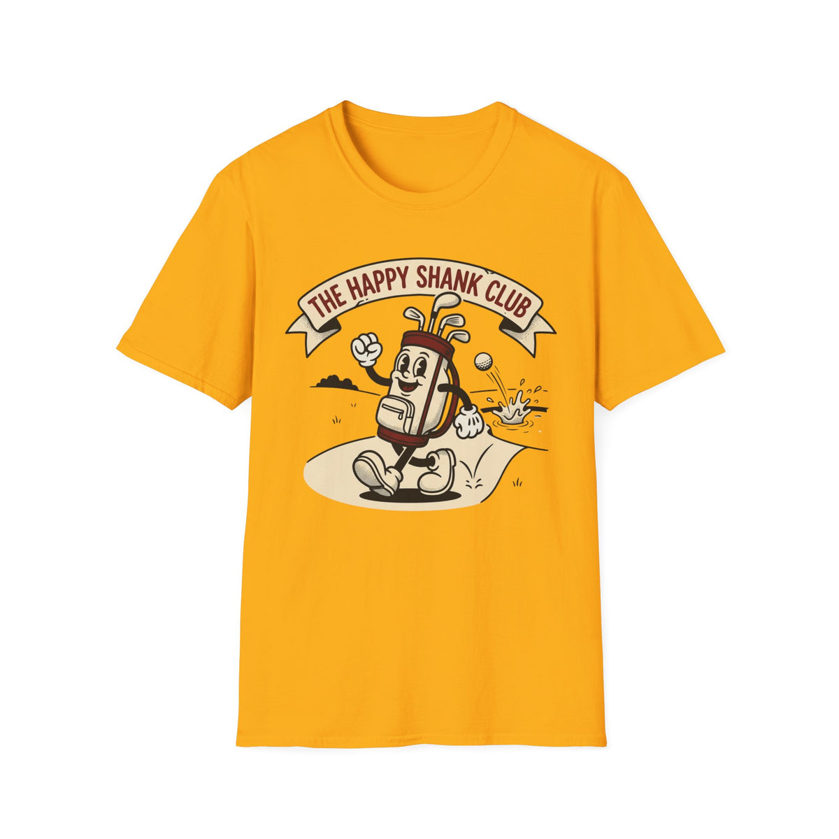 The Happy Shank Club Golf T-shirt