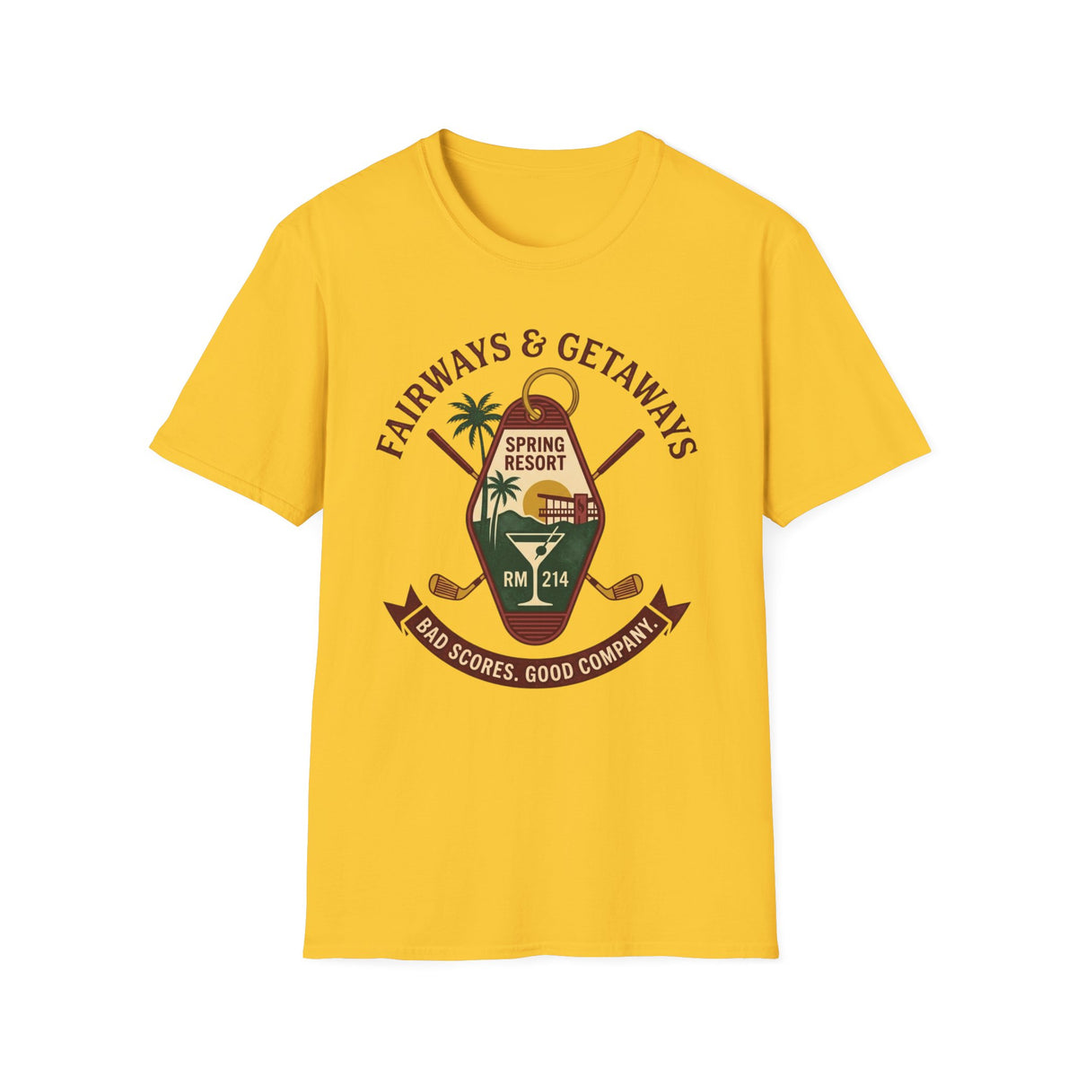 Fairways & Getaways Golf T-shirt