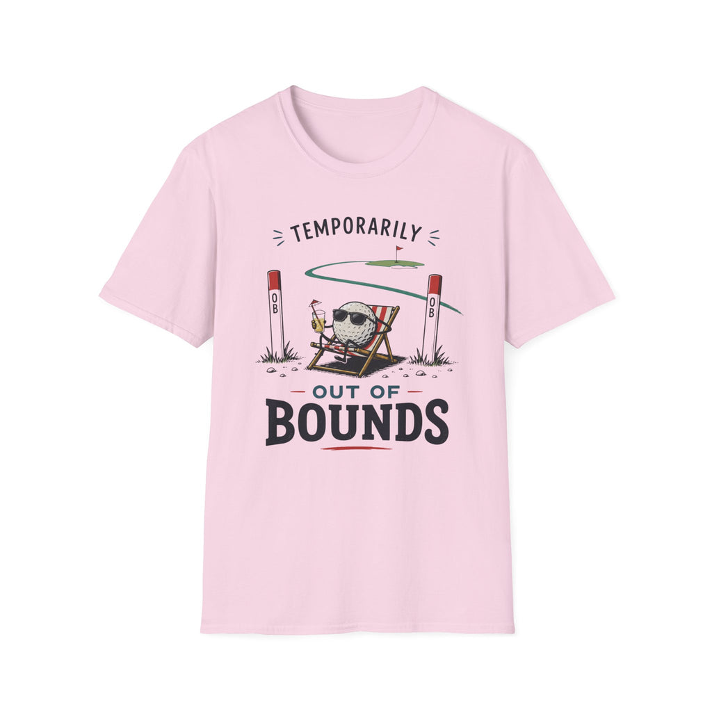 Temporarily Out of Bounds Golf T-shirt