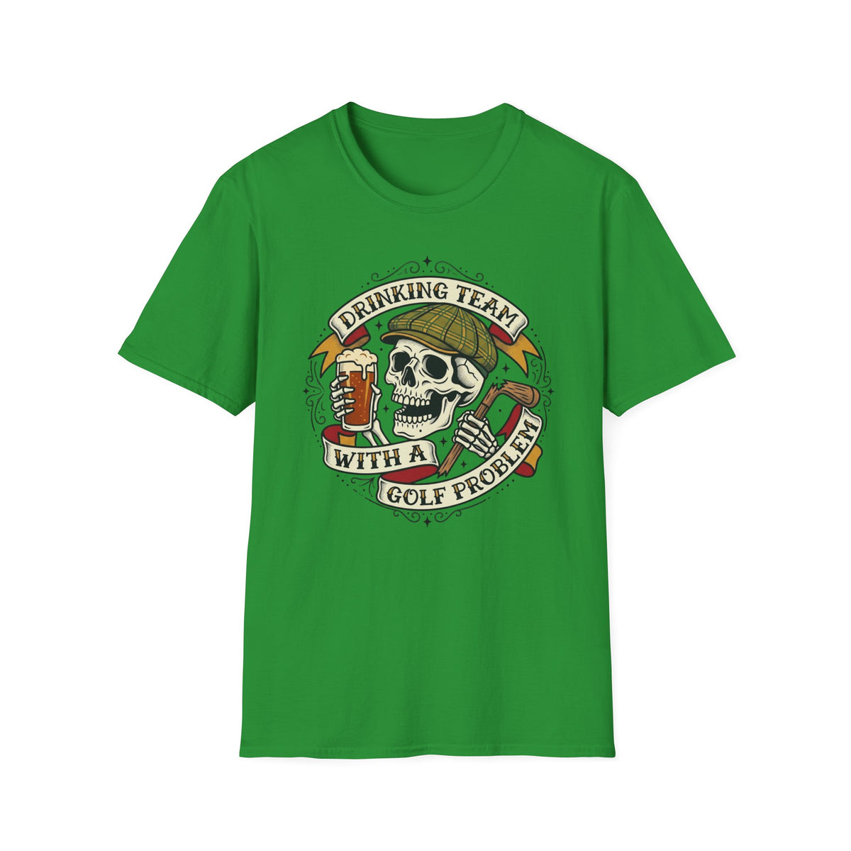 Drinking Team Golf T-shirt