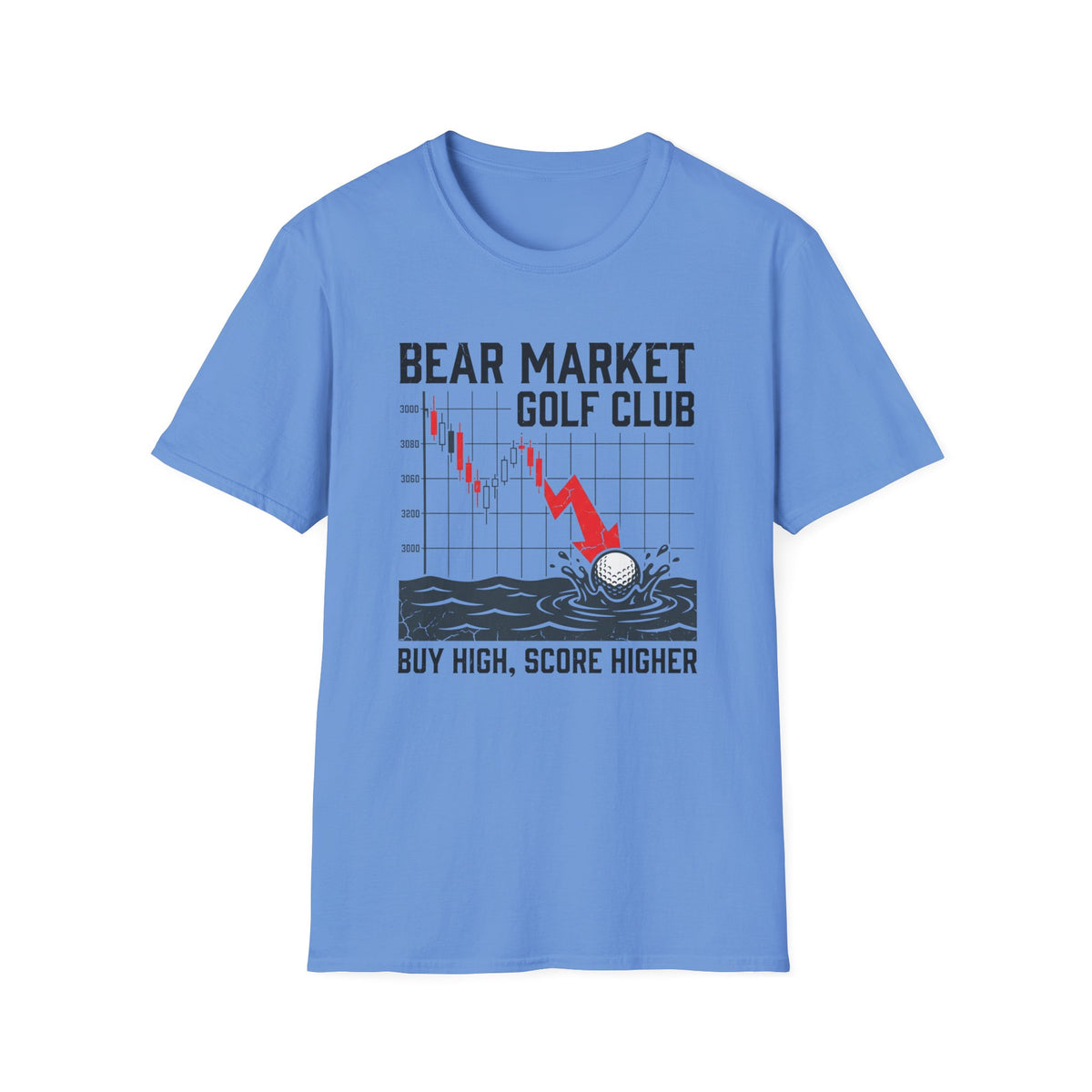 Bear Market Golf Club Golf T-shirt