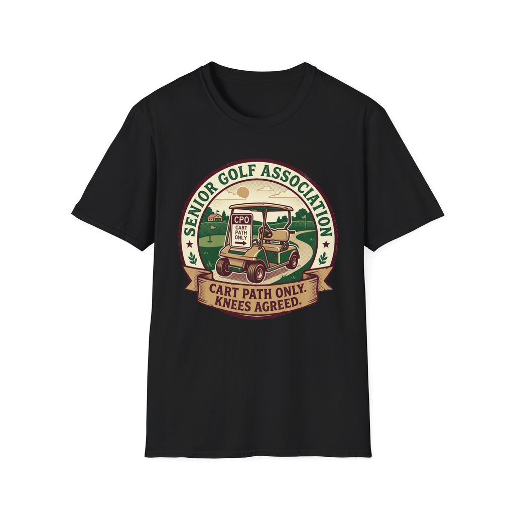 Senior Golf Association Golf T-shirt