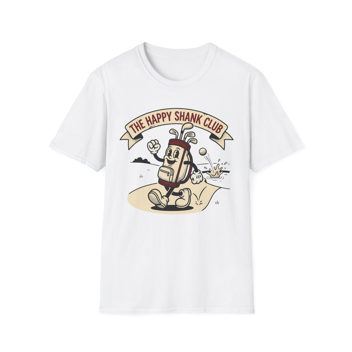 The Happy Shank Club Golf T-shirt