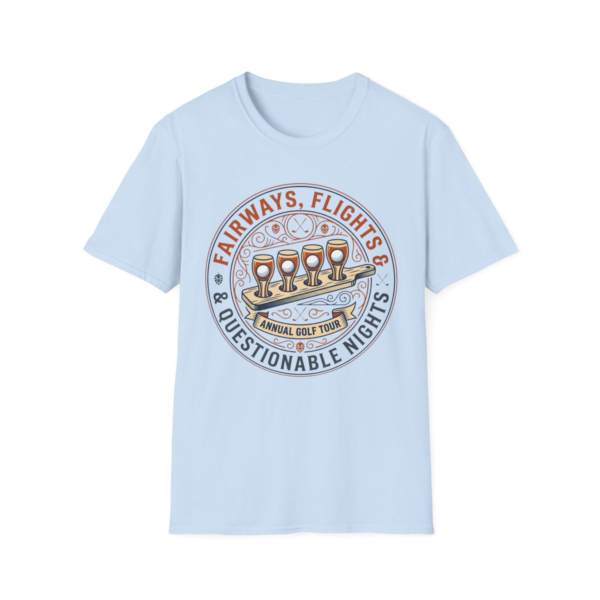 Fairways Flights Golf T-shirt