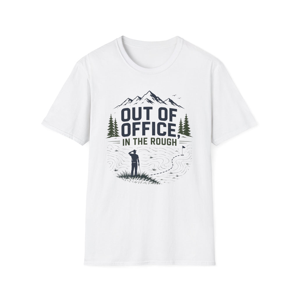 Out of Office in the Rough Golf T-shirt