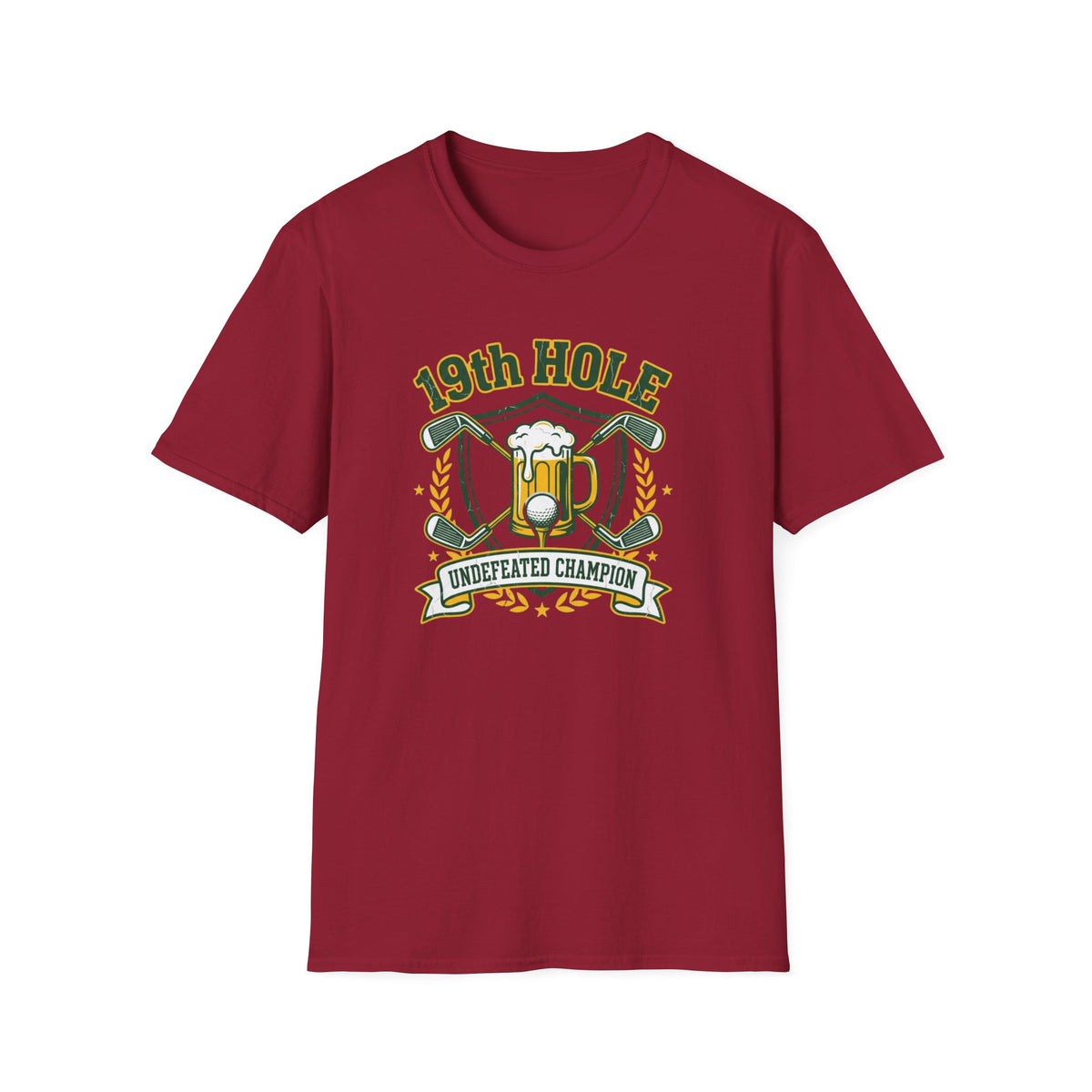 Undefeated Champion Golf T-shirt