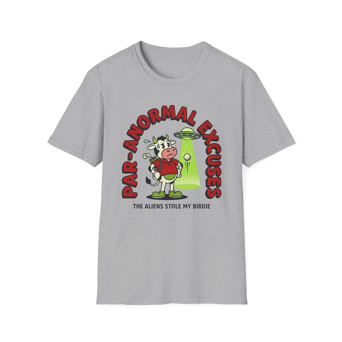 Par-anormal Excuses Golf T-shirt