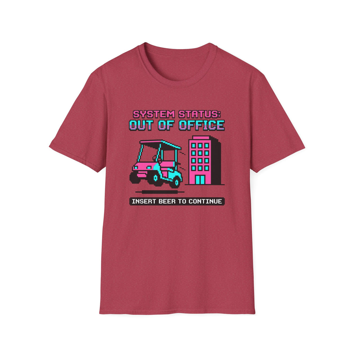 System Status Golf T-shirt