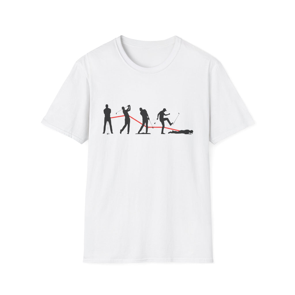 Four Stages of a hole Golf T-shirt