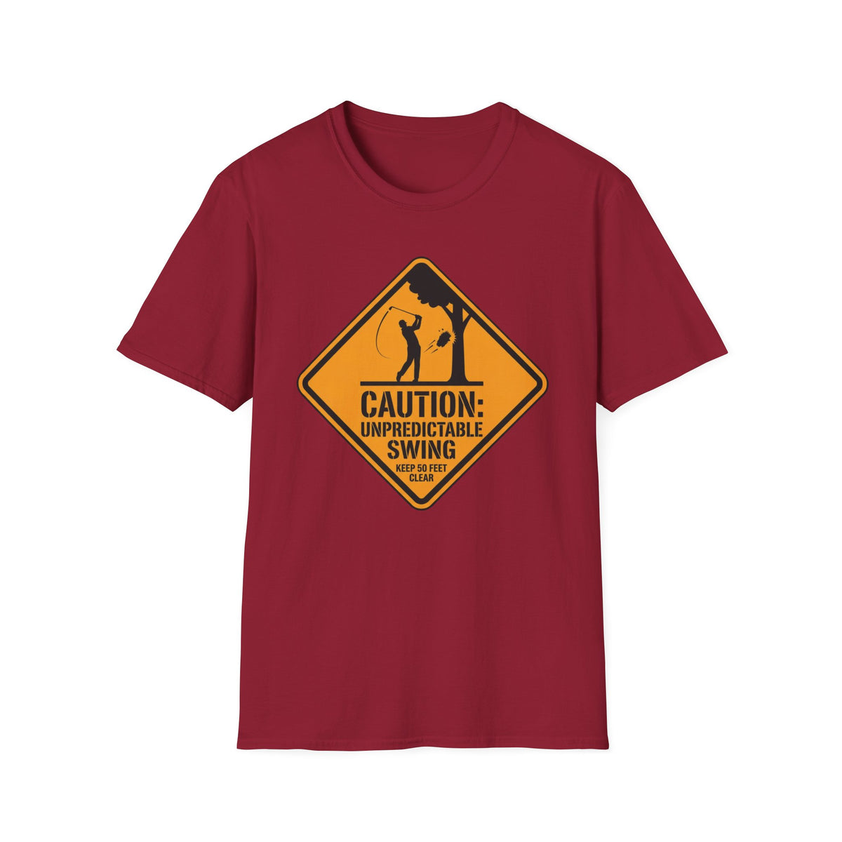 Unpredictable swing Golf T-shirt