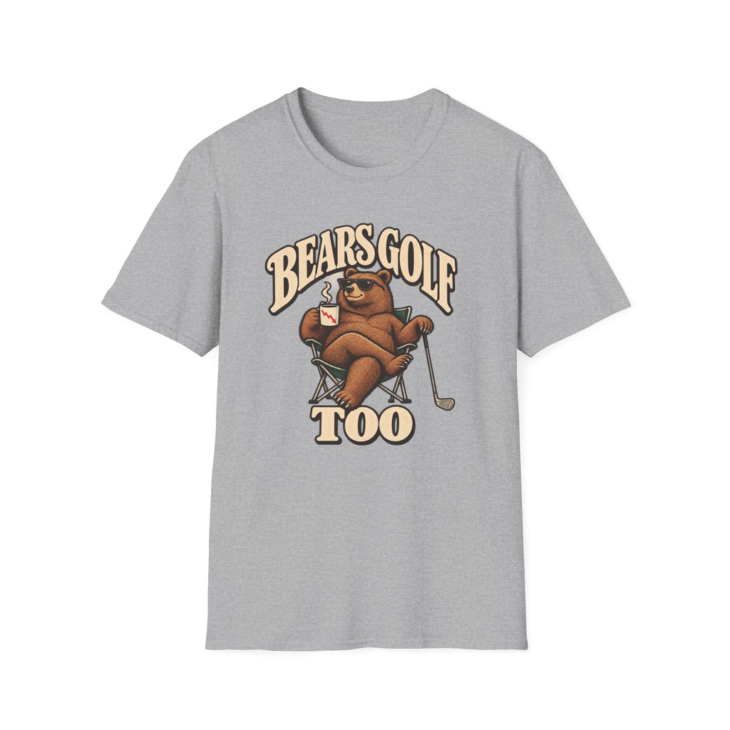 Bears Golf Too Golf T-shirt