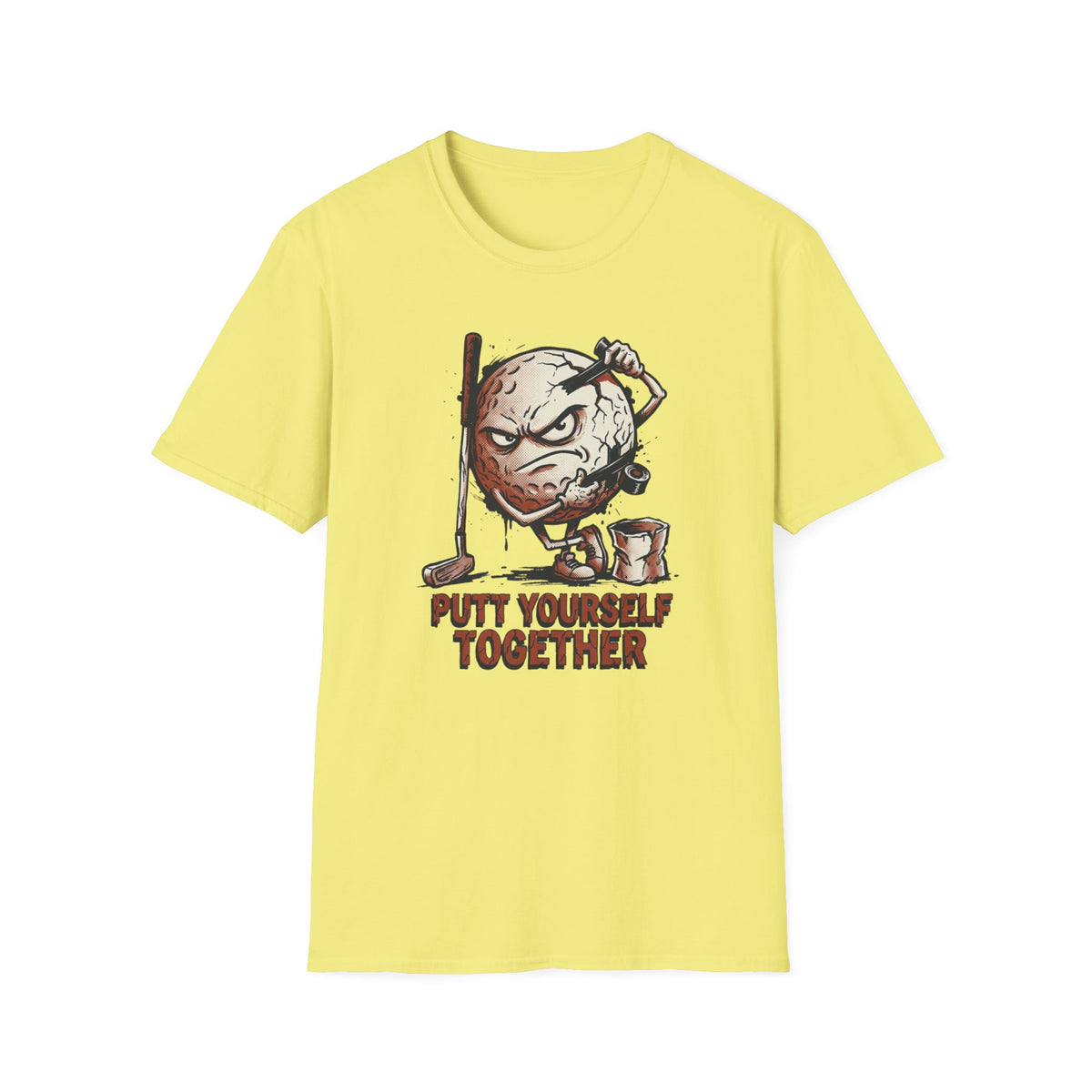 PUTT yourself Together Golf T-shirt