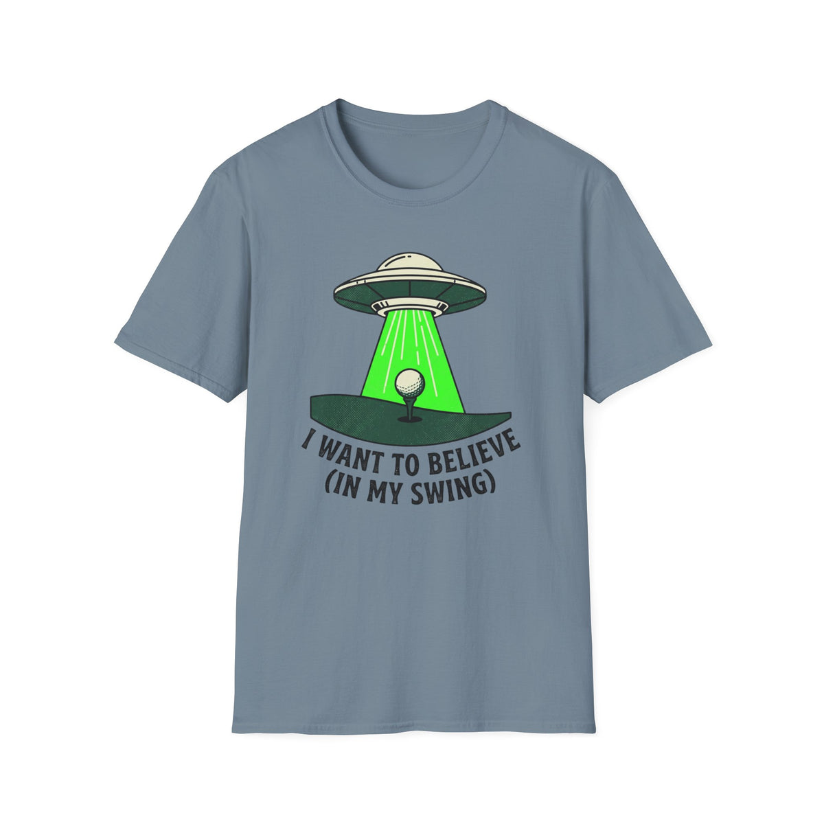 I want to Believe Golf T-shirt