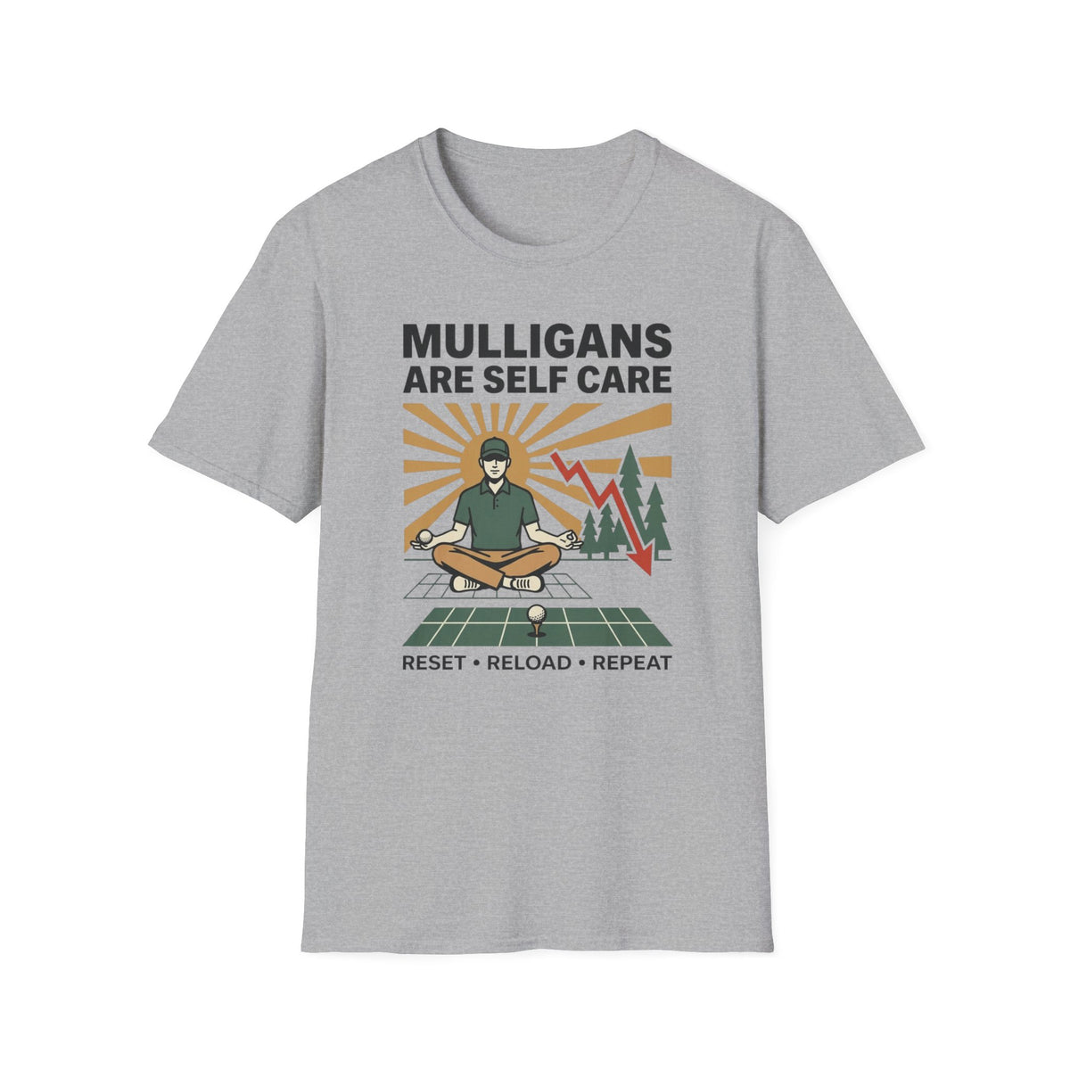 Mulligans are Self Care Golf T-shirt