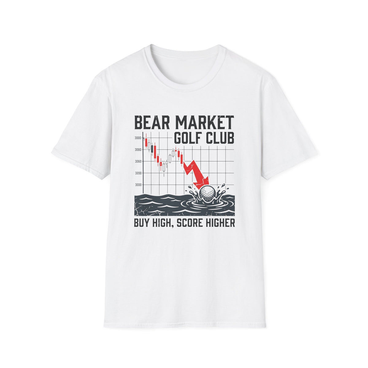 Bear Market Golf Club Golf T-shirt