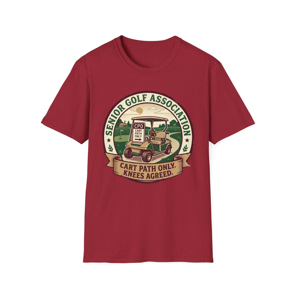 Senior Golf Association Golf T-shirt