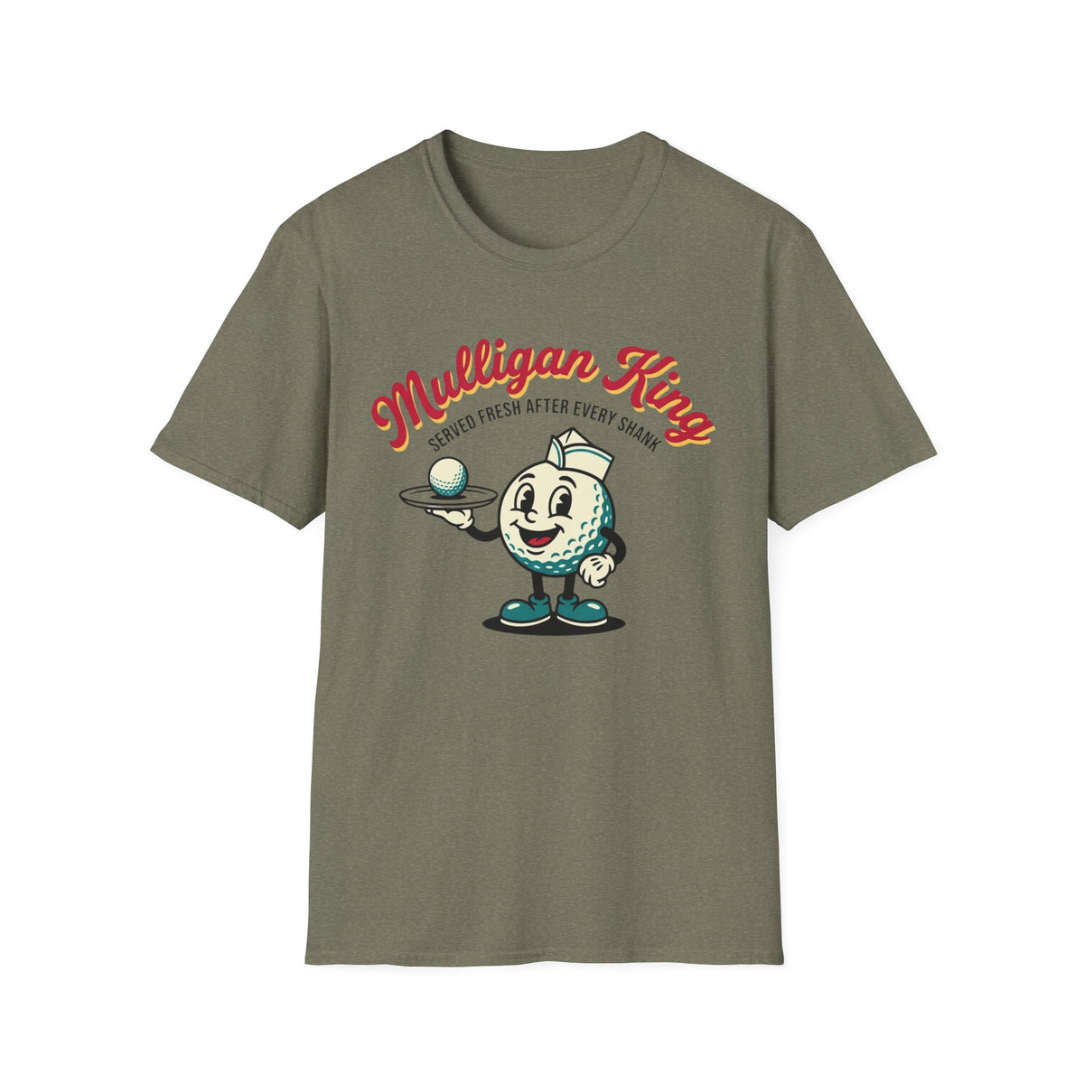 Mulligan King Golf T-shirt
