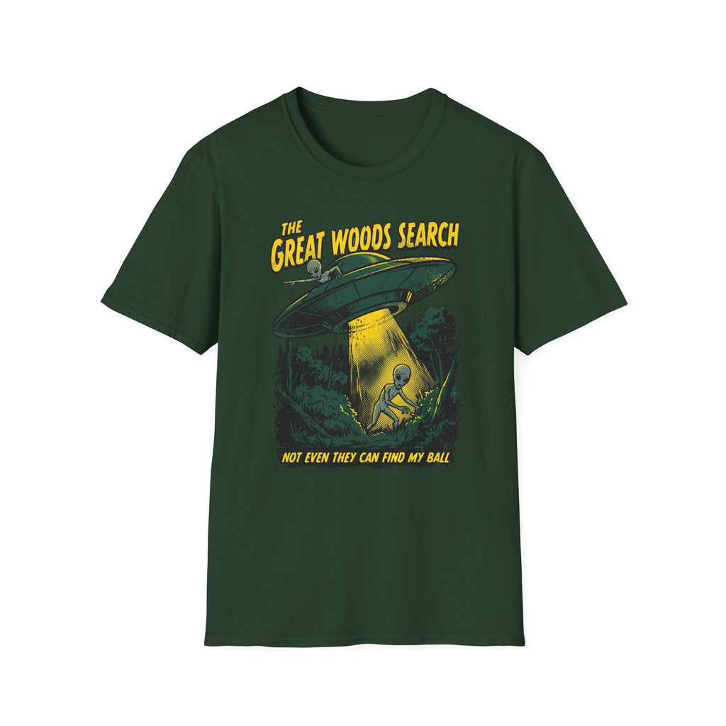 The Great Woods Search Golf T-shirt