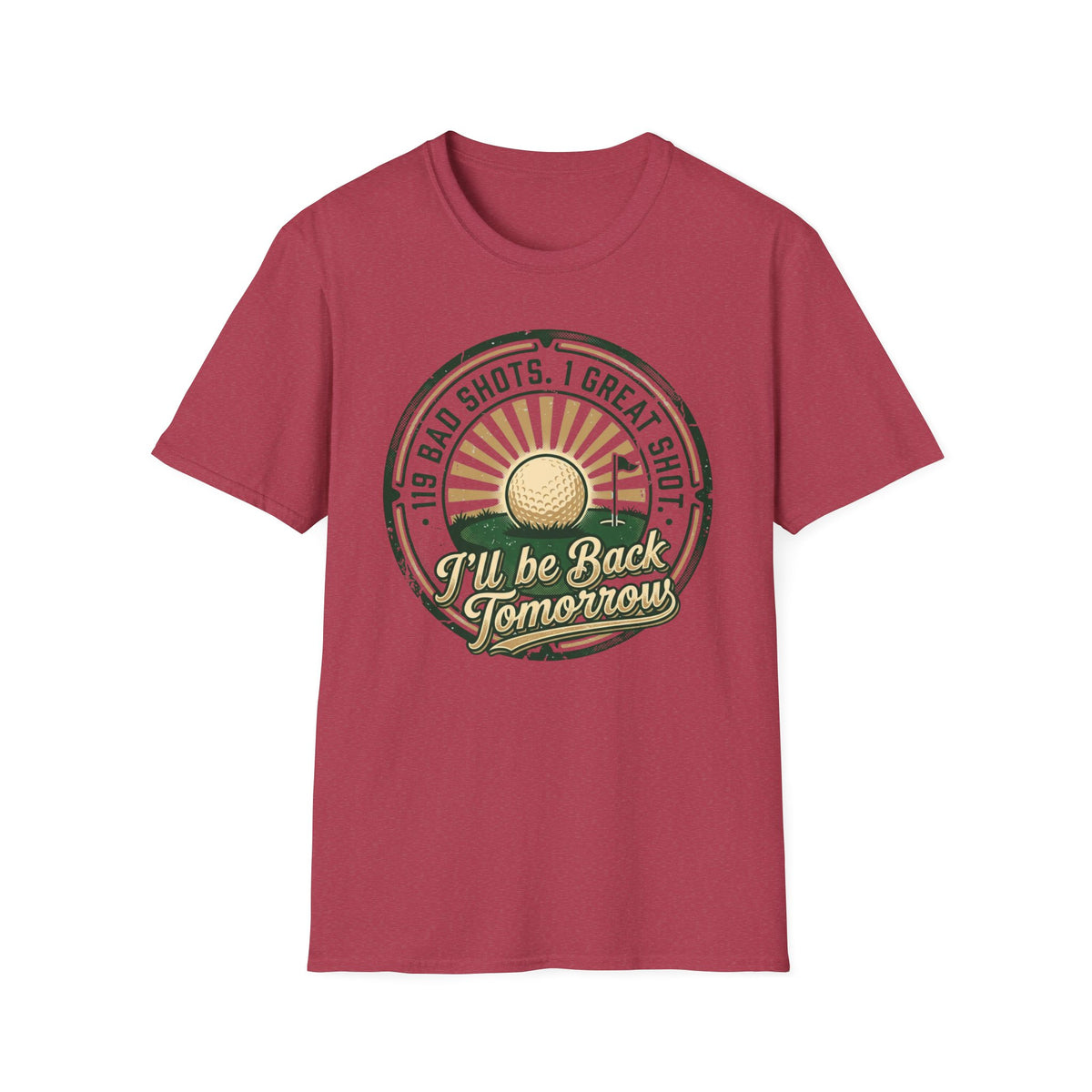 119 Bad shots Golf T-shirt