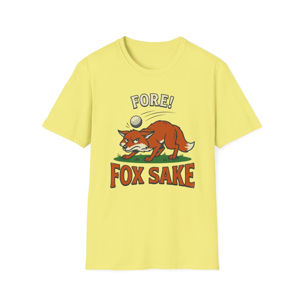 Fore Fox Sake Golf T-shirt
