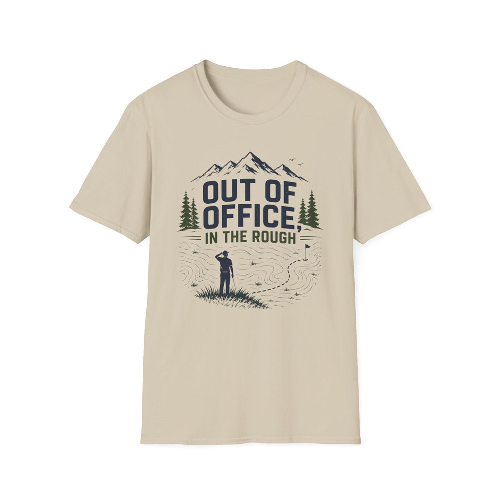 Out of Office in the Rough Golf T-shirt