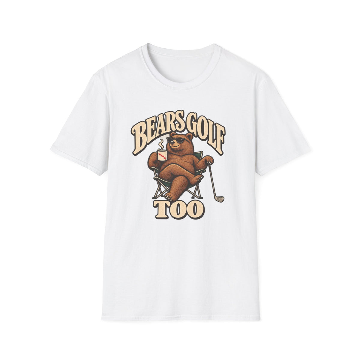 Bears Golf Too Golf T-shirt