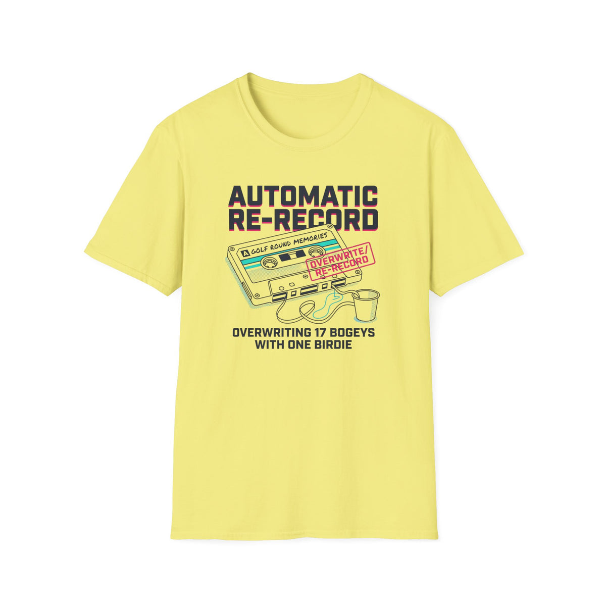 Automatic Re-record Golf T-shirt