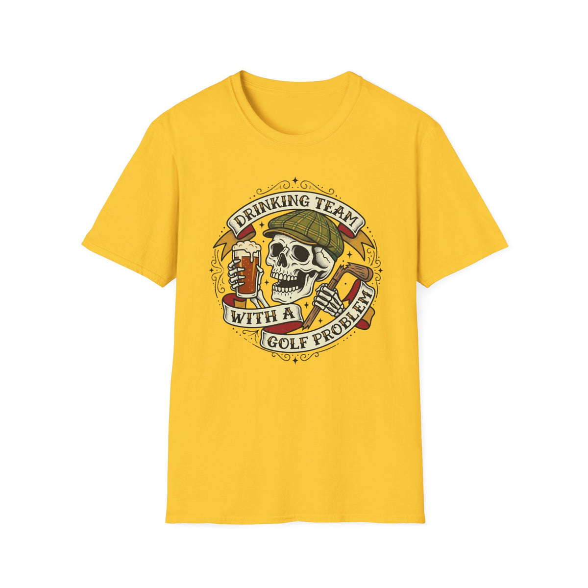 Drinking Team Golf T-shirt