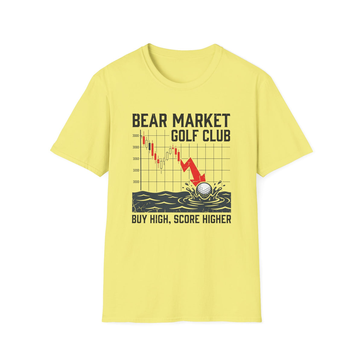 Bear Market Golf Club Golf T-shirt