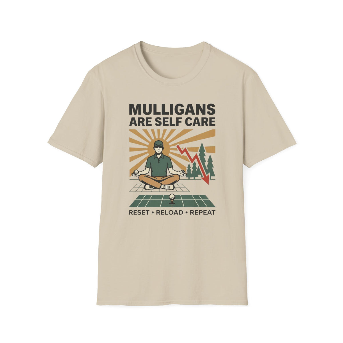 Mulligans are Self Care Golf T-shirt
