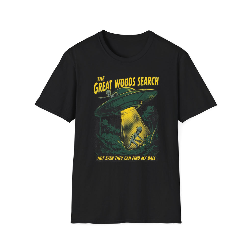 The Great Woods Search Golf T-shirt