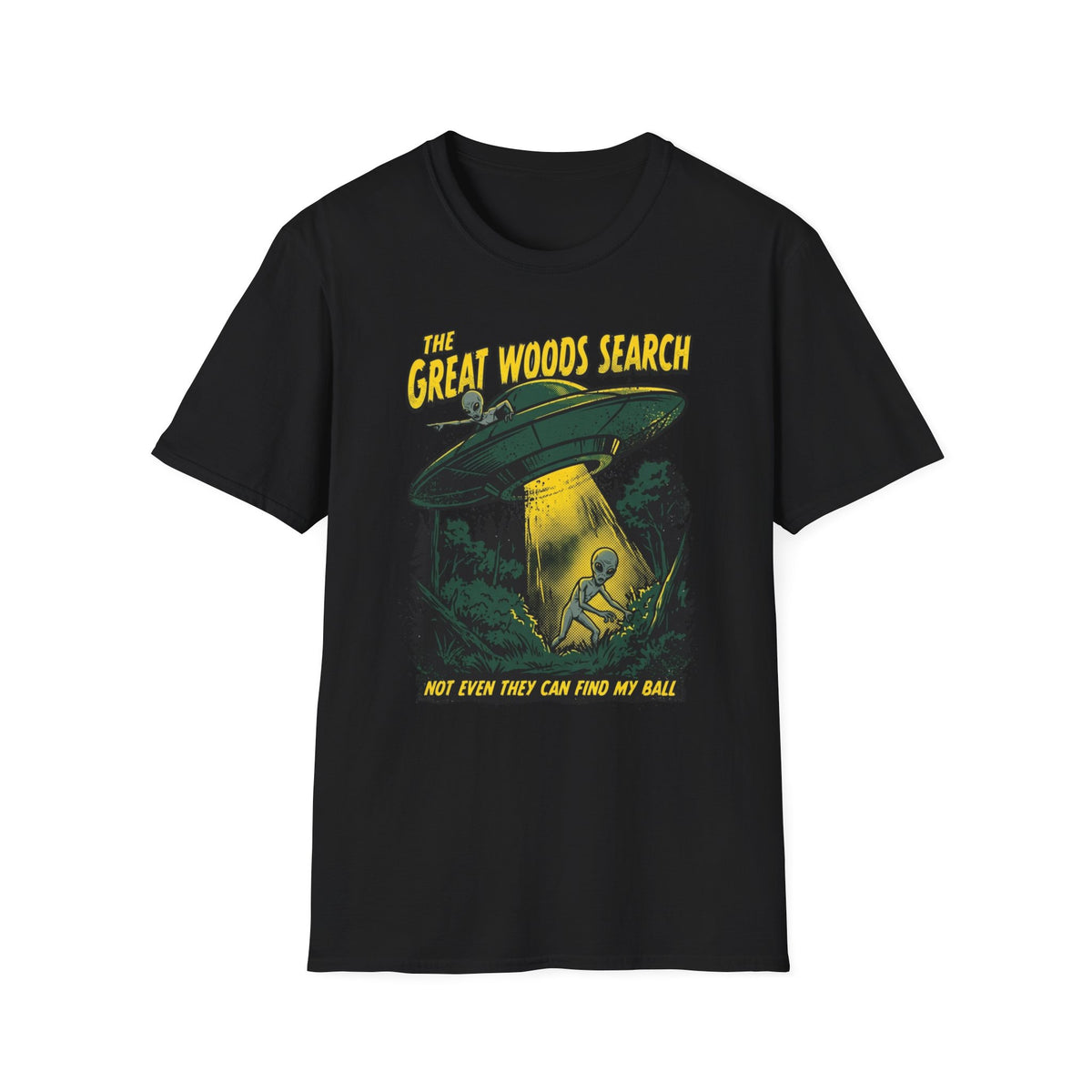 The Great Woods Search Golf T-shirt