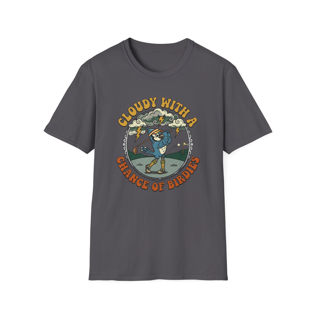 Cloudy with a chance of Birdies Golf T-shirt
