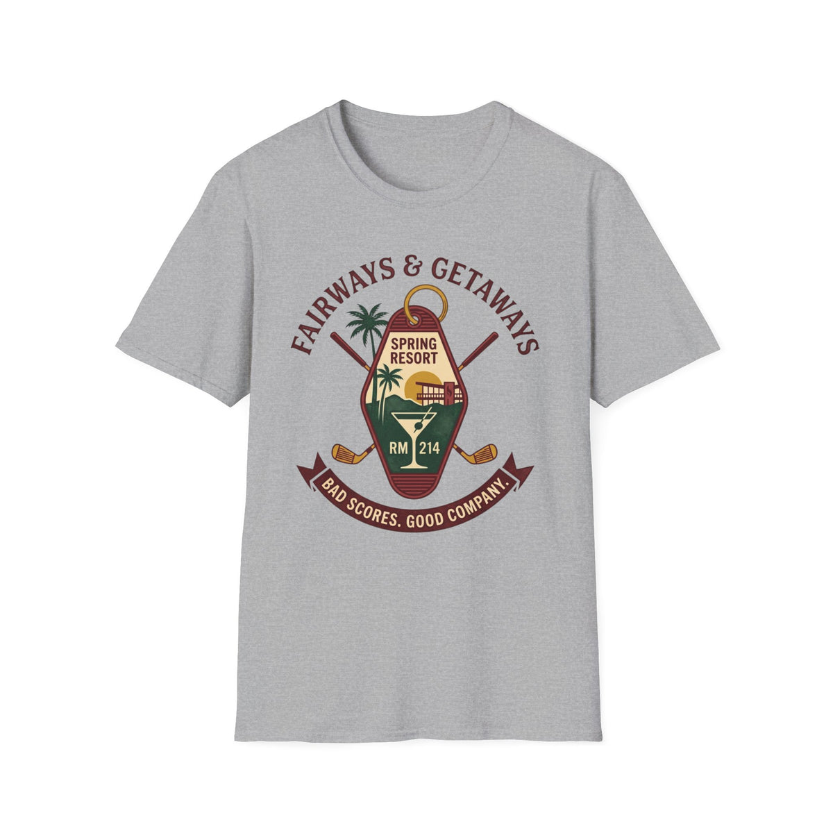 Fairways & Getaways Golf T-shirt