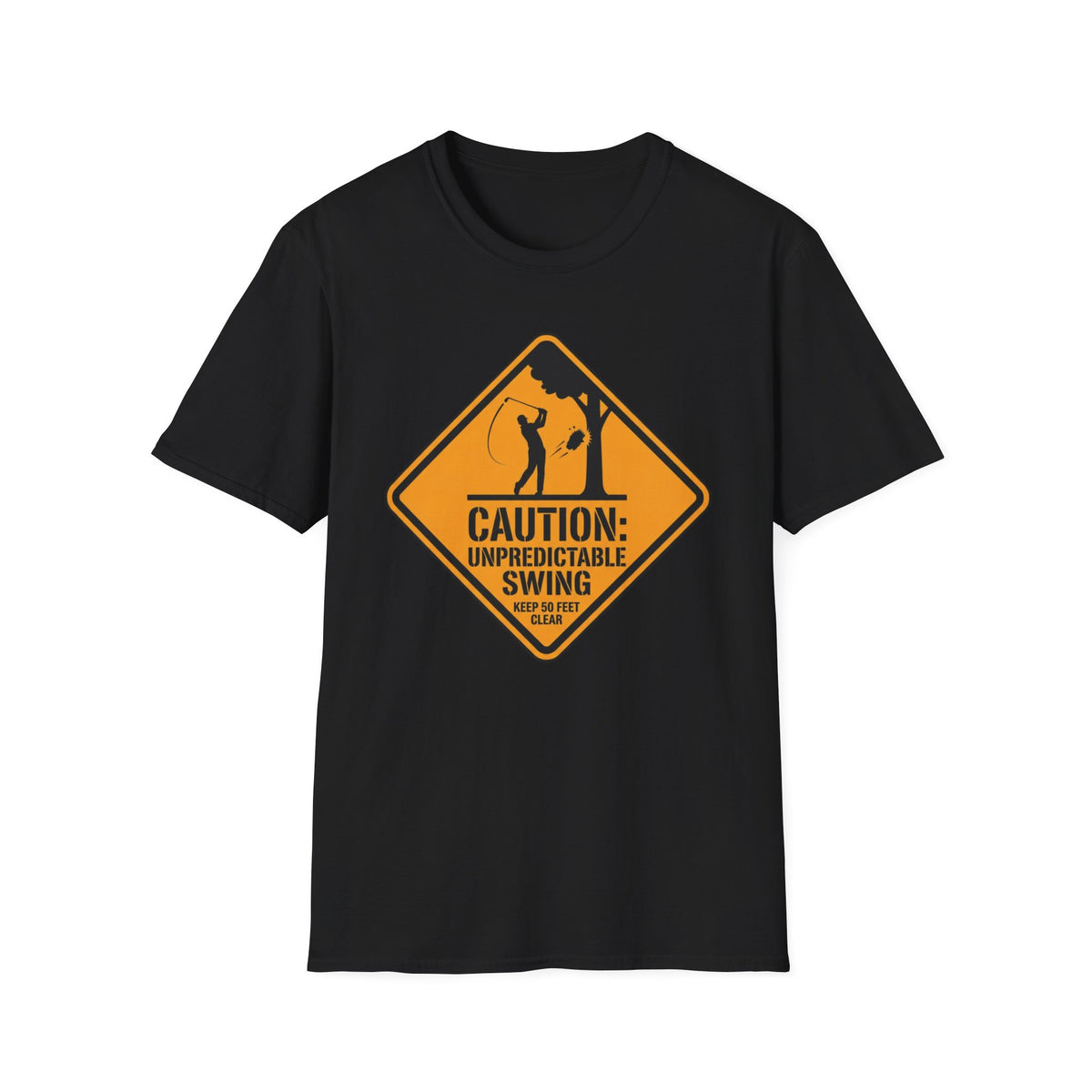 Unpredictable swing Golf T-shirt